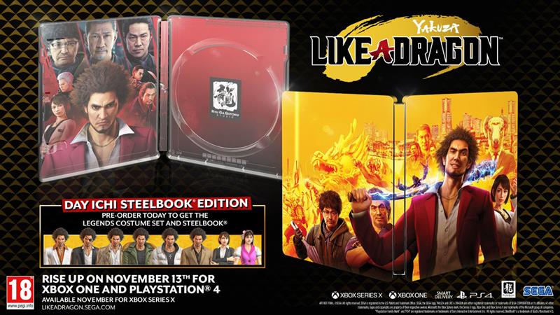Yakuza: Like a Dragon, PS4 -peli