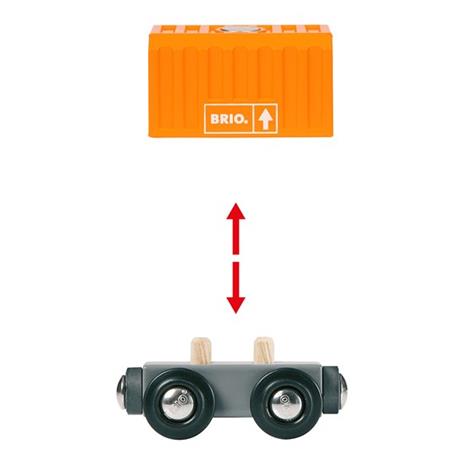 Brio World 33982, Three-Wagon Cargo Train