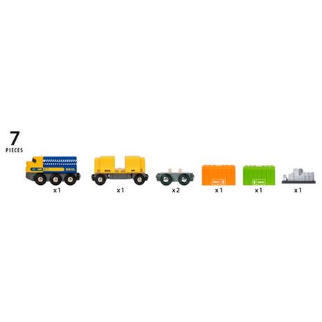 Brio World 33982, Three-Wagon Cargo Train