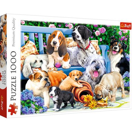 Trefl Puppies 1000p palapeli – kuva 4/8
