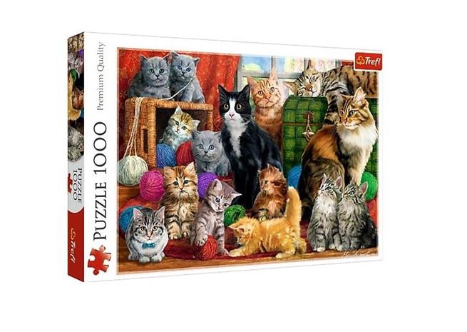 Trefl Kittens 1000p palapeli – kuva 5/8