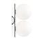 Flos IC Lights C / W1 Ceiling / Wall Lamp Double, Chrome – kuva 1
