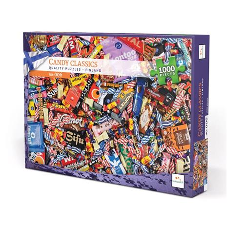 Karkkiklassikot 1000 palan palapeli