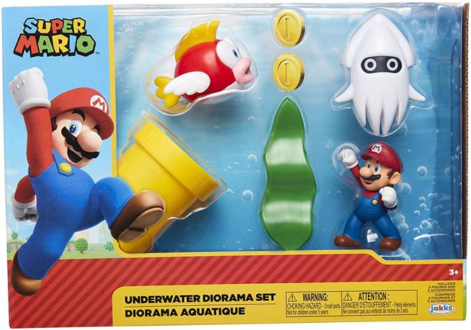 Super Mario: Figure Set - Underwater GADGET