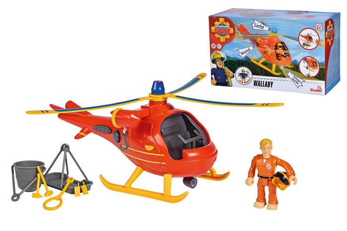 Simba Fireman Sam - Helikopteri Wallaby -hahmo