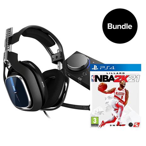 Logitech Astro A40 TR + Mixamp Pro + peli, kuulokemikrofoni (PS4)