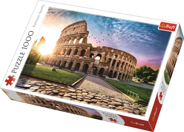 Palapeli 1000 Palaa Sundrenched Colosseum
