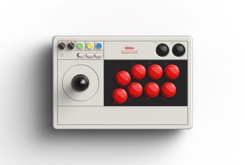 8bitdo Arcade Stick for PC/Nintendo Switch, retropeliohjain