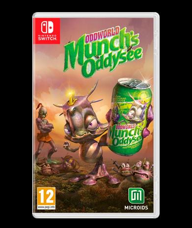Oddworld: Munch's Oddysee, Nintendo Switch -peli