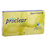 CooperVision Proclear Compatibles Toric, kuukausikäyttöiset tooriset piilolinssit 6 kpl