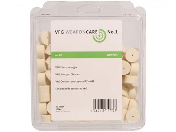 VFG cal .12 puhdistustulppa 100kpl