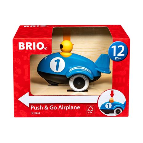 BRIO 30264 Push & Go Lentokone