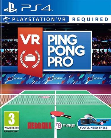 Ping Pong Pro, PS4 VR -peli