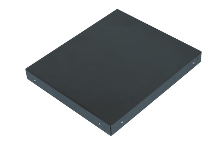 Vilpra 610 x 500 kiukaan suoja-alusta, musta