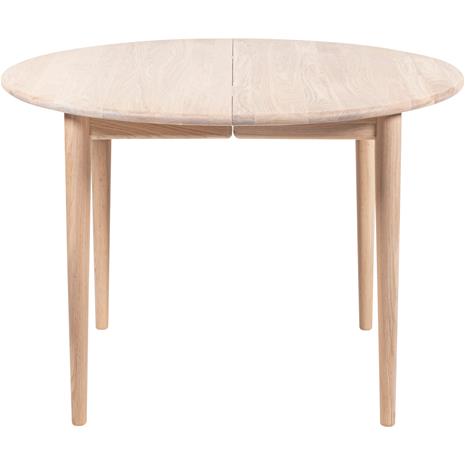 Haslev Symphony 82 Dining Table, ä˜105 White oiled oak – kuva 1/1