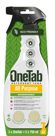 OneTab All Purpose yleispuhdistusainetabletit