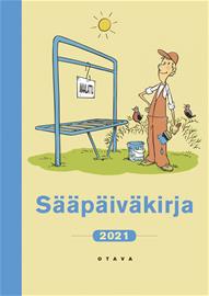 Sääpäiväkirja 2021 (täytettävä kirja), kirja