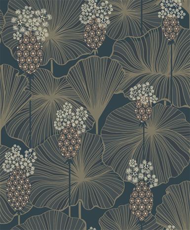 Umbrella Leaves - 3118 Tapetti