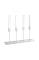 ERNST Candlestick Metal, 42 cm Beige – kuva 3
