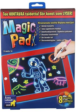 Magic Pad piirustustaulu valoilla