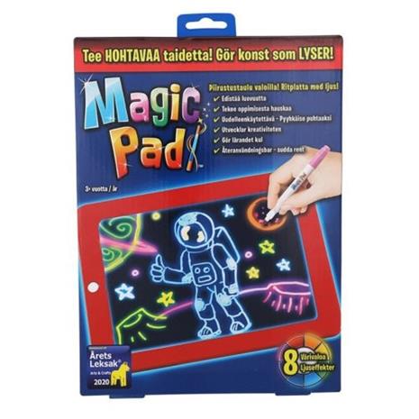 Magic Pad piirustustaulu valoilla