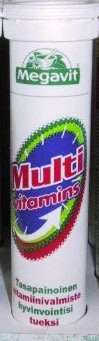 Megavit Multivitamin 20 kpl poretabletti