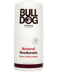 Bulldog Black Pepper & Vetiver Natural Deodorant 75ml