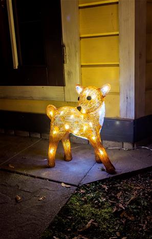 Airam ruskea 36cm led bambi