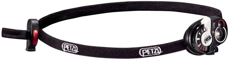 Petzl e+Lite Otsalamppu, white/black