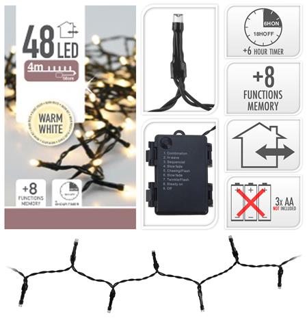 H&S IP44 48 led valosarja