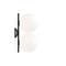 Flos IC Lights C / W1 Ceiling / Wall light Double, Black – kuva 3