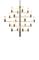 Herstal Manola 20 E14 Dimmable LED, Satin Brass – kuva 5