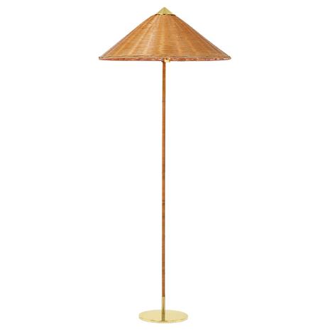 Gubi 9602 Lattiavalaisin, Messinki/ Wicker Willow