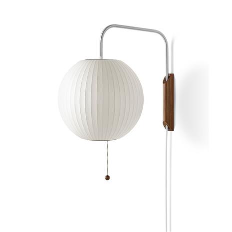 Nelson Ball Sconce Bubble Small Seinävalaisin - Herman Miller