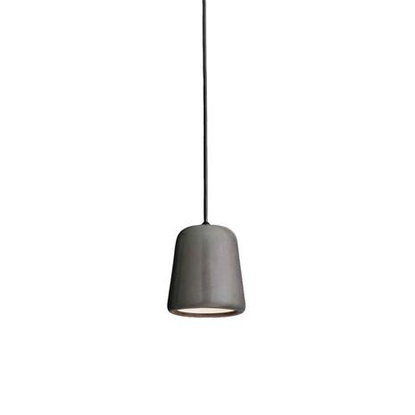 Material Riippuvalaisin Dark Grey Concrete - New Works