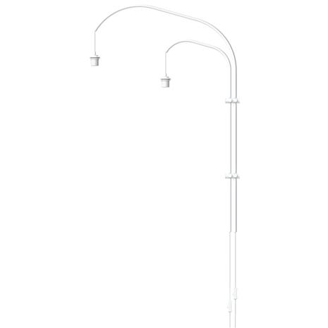 Vita Willow Double seinävalaisin, valkea – kuva 8/8