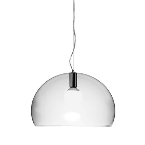 Kartell FL/Y Valaisin, Transparent