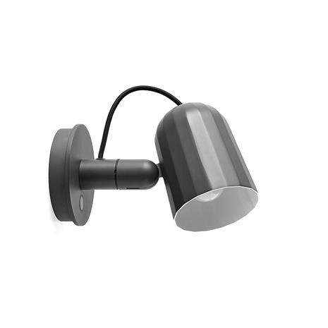 Noc Button Seinävalaisin Dark grey - HAY – kuva 1/8
