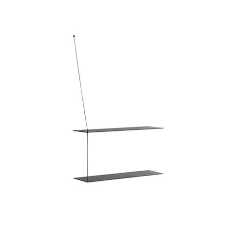 Stedge Shelf Black - Woud