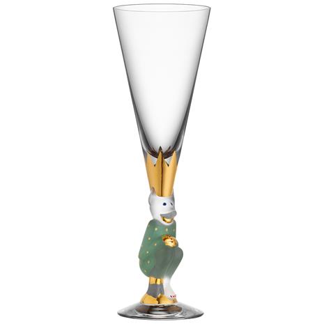 Orrefors Nobel The Sparkling Devil Glass 19 cl, Forest Green