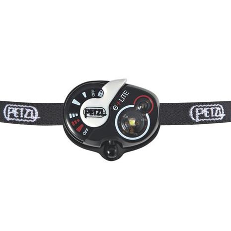 Petzl e+Lite Otsalamppu, white/black