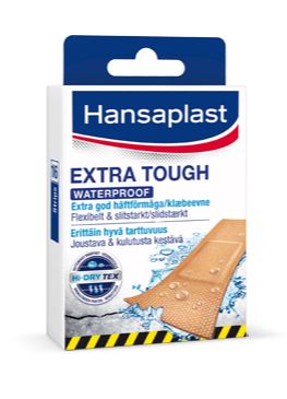 Hansaplast Extra Tough Waterproof, laastari