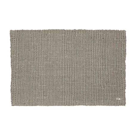Dixie Jute Ovimatto 60x90cm, Natural Grey