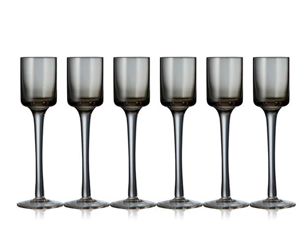 Lyngby Glas - Snaps Glass - Grey (12406)