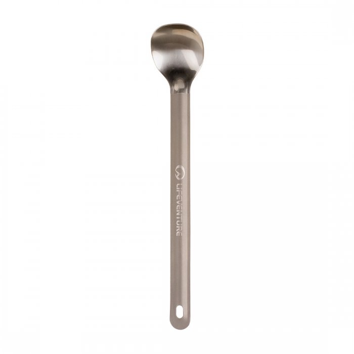 Lifeventure Titanium Lusikka, unisex, hopea