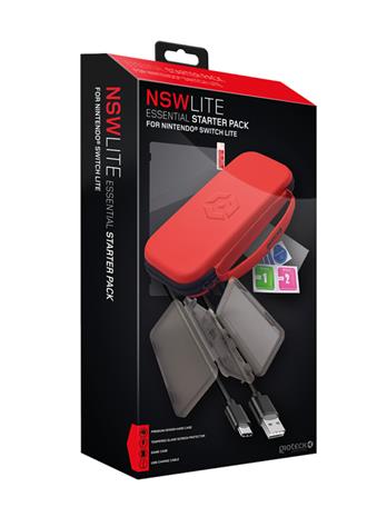 Gioteck Nintendo Switch Lite Essential Starter Pack, Nintendo Switch -tarvikepakkaus