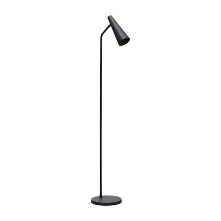 House Doctor Precise Lattiavalaisin 124 cm, Matta musta
