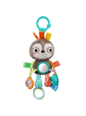 Bright Starts - Take-Along Activity Rattle, Sloth (12274)