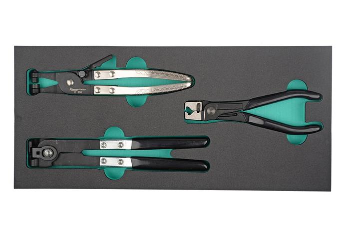 Kamasa-Tools K26072, klemmaripihdit 3 kpl