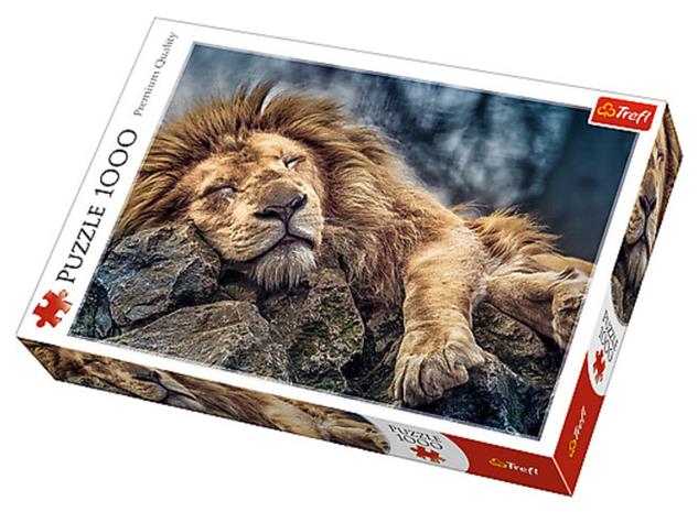 Trefl Sleeping lion 1000 palan palapeli